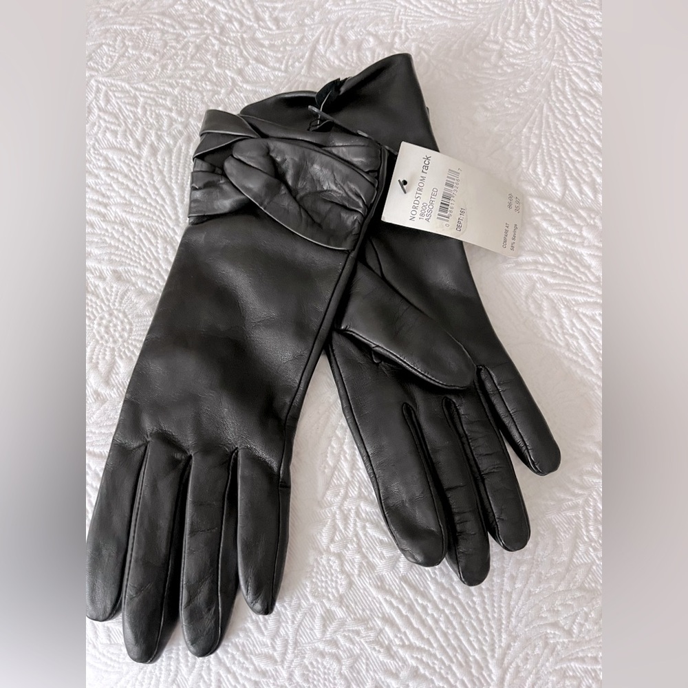 Fownes leather gloves